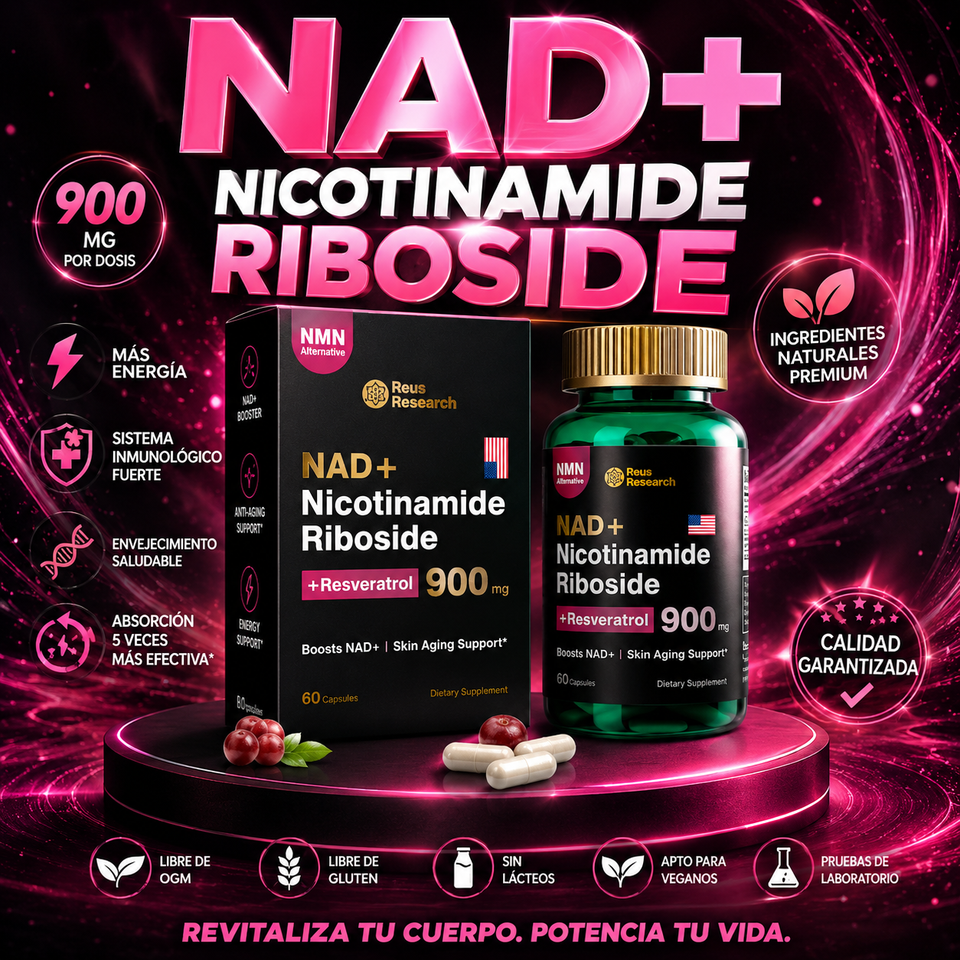 NAD+ Nicotinamide Riboside + Resveratrol 900MG