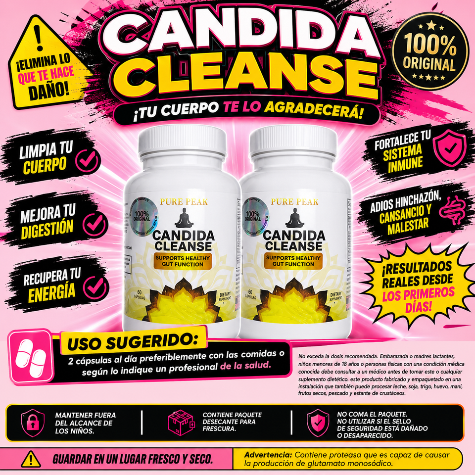 ✨ CANDIDA CLEANSE – RECUPERA TU BIENESTAR DESDE ADENTRO ✨