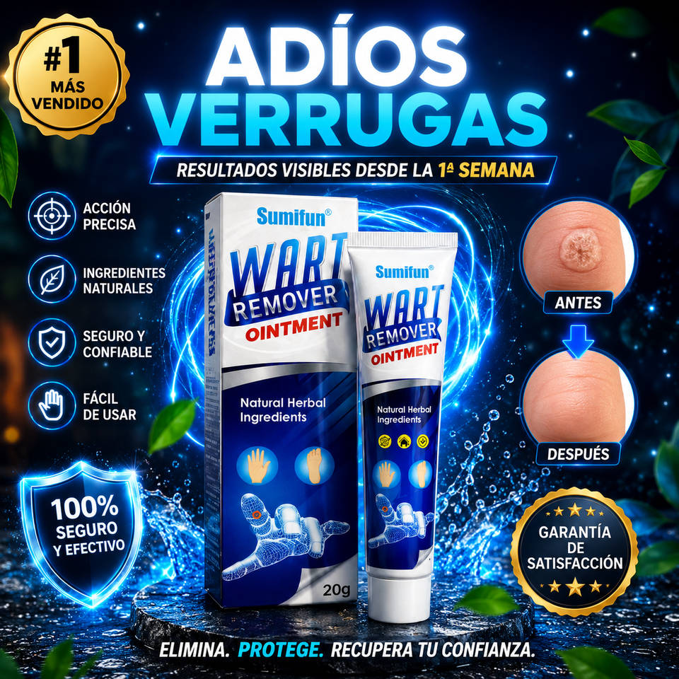 🌟 Wart Remover Ointment – Despídete de las Verrugas y Recupera tu Confianza