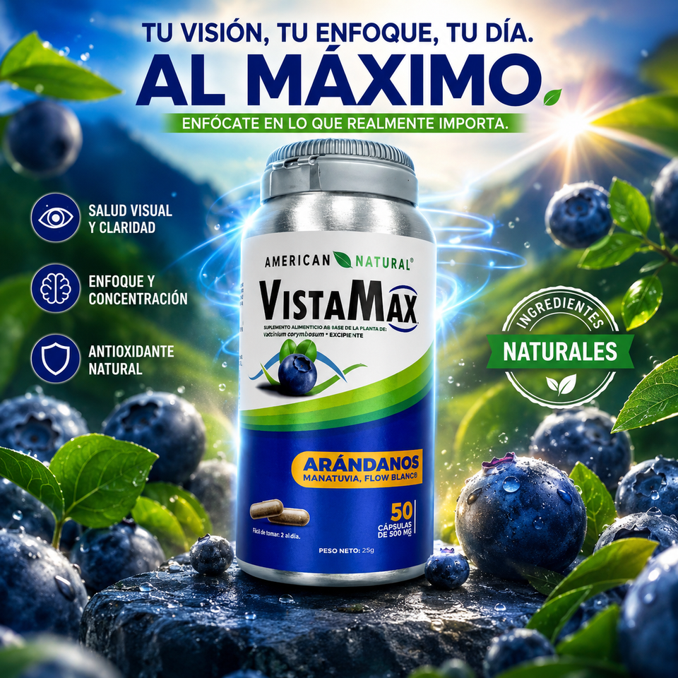 👁️ VistaMax Premium – Claridad Visual y Bienestar Natural en Cada Cápsula