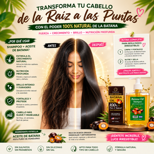 ✨ Batana Duo – Cabello Fuerte y Radiante + delivery gratis