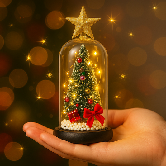 Adorno navideño encapsulado