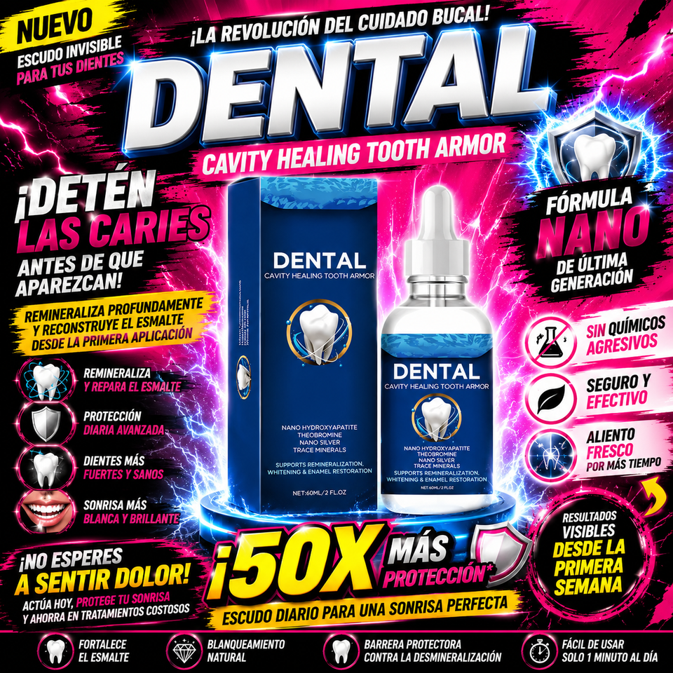 🦷✨ ¡Recupera la Fuerza de tu Sonrisa con DENTAL Tooth Armor!
