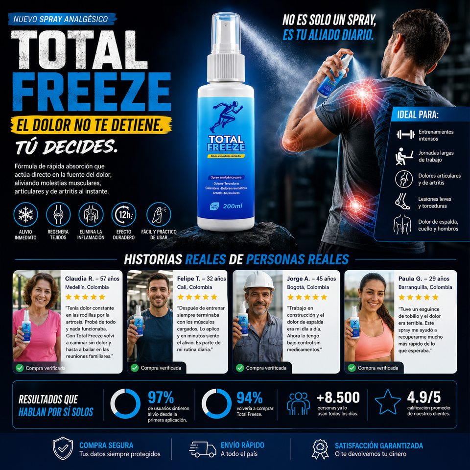 🔥 TOTAL FREEZE – Recupera tu Movimiento Sin Dolor en Minutos