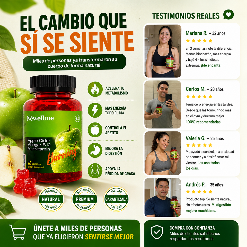 Las gomitas que te hacen bajar de peso desde casa🍏🚚 DELIVERY GRATIS🔥