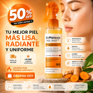 ✨ Dile Adiós a la Piel Opaca y Recupera Tu Glow Natural - con dr. melaxin peel shot