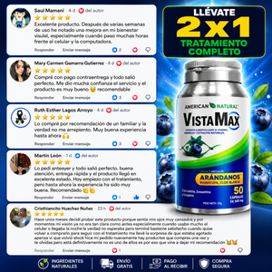 👁️ VistaMax – Claridad Visual y Bienestar Natural en Cada Cápsula